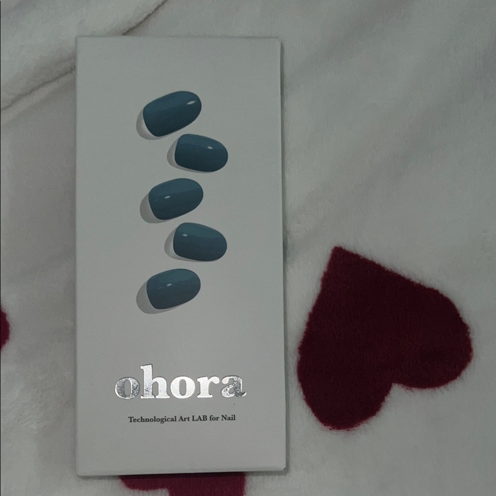 Ohora Teal Press-On Nails